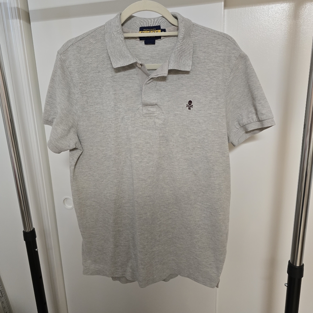 Rugby Ralph Lauren Gray Polo Shirt